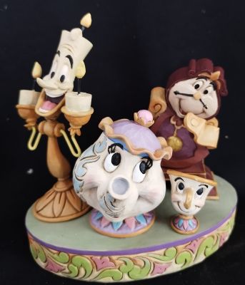 LUMIERE, MRS POTTS, CHIP E TOCKINS – DISNEY TRADITIONS