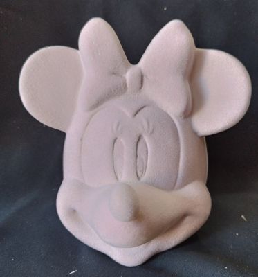 Vaso di fiori 3D floccato di Minnie, 6 cm – Disney