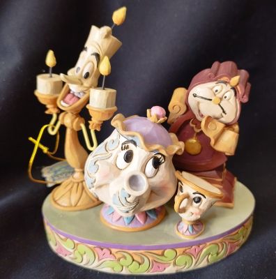 LUMIERE, MRS POTTS, CHIP E TOCKINS – DISNEY TRADITIONS